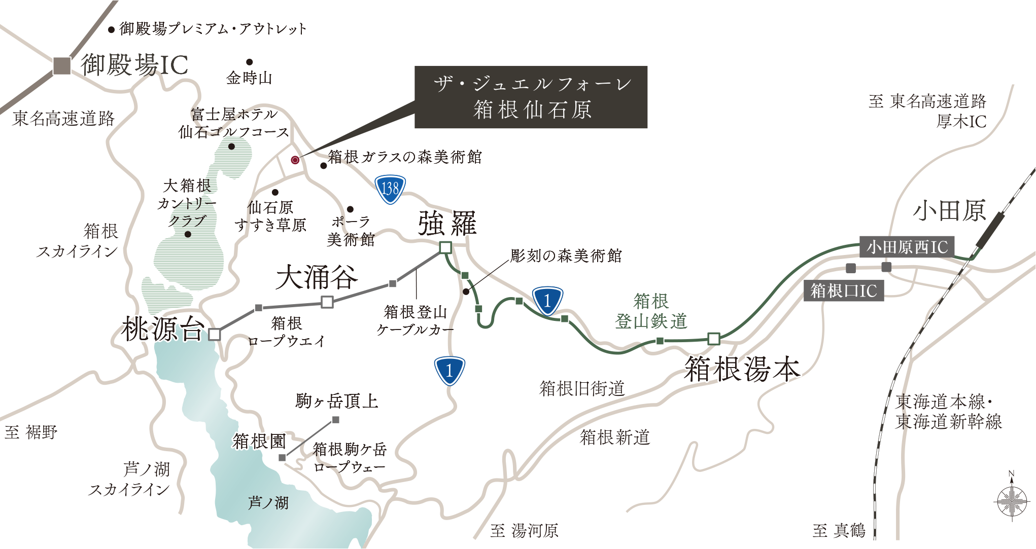 エリア概念マップ