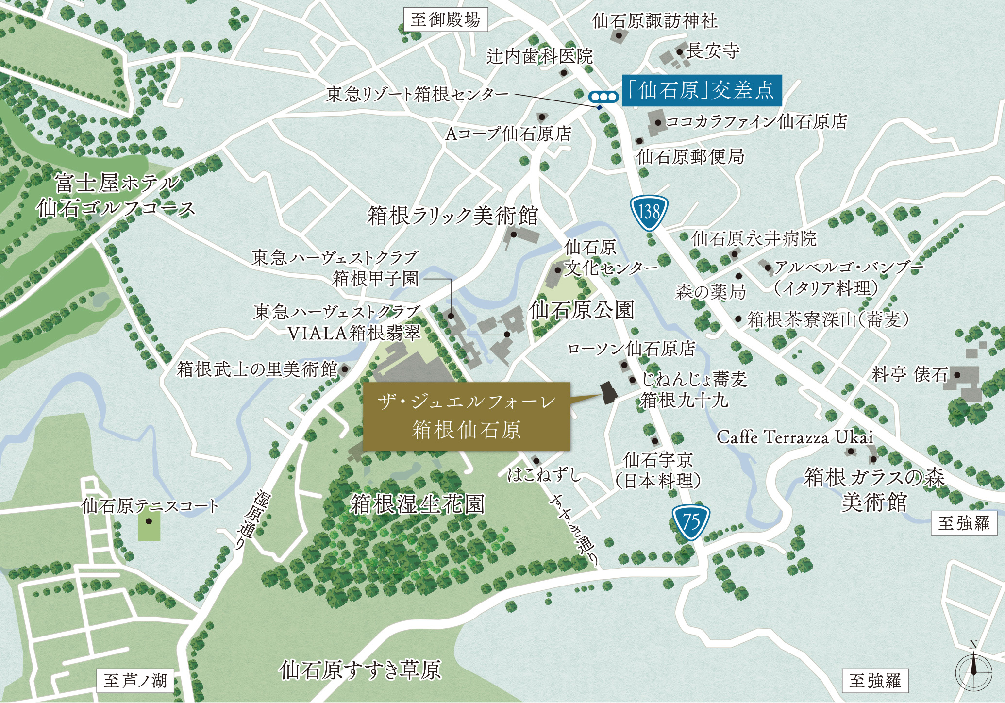 現地案内図